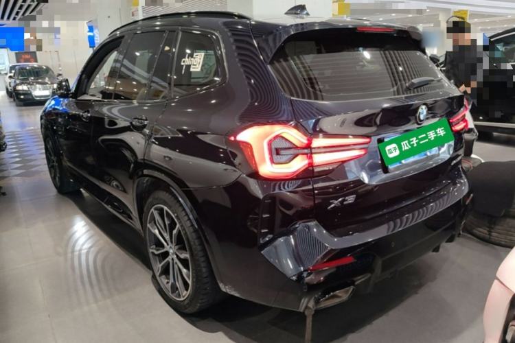 Used BMW X3 2022 xDrive30i Luxury Model M Night Sky Package Rear Left 45 Deg