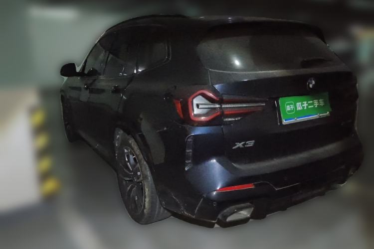 Used BMW X3 2022 Facelift xDrive30i Luxury Edition M Night Edition Package Rear Left 45 Deg