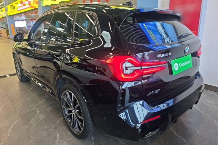 Used BMW X3 2022 Facelift xDrive30i Luxury Edition M Night Edition Package Rear Left 45 Deg