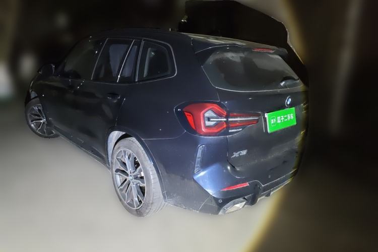 Used BMW X3 2022 xDrive30i Luxury Model M Night Sky Package Rear Left 45 Deg