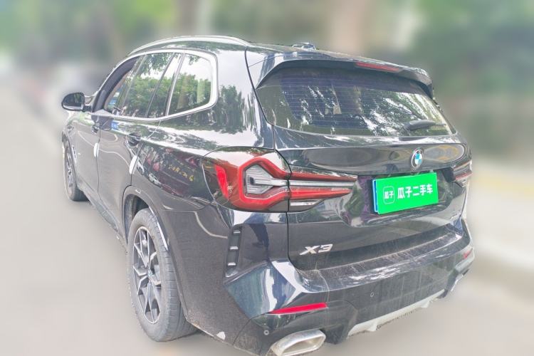Used BMW X3 2022 Restyled xDrive25i M Sport Package Rear Left 45 Deg