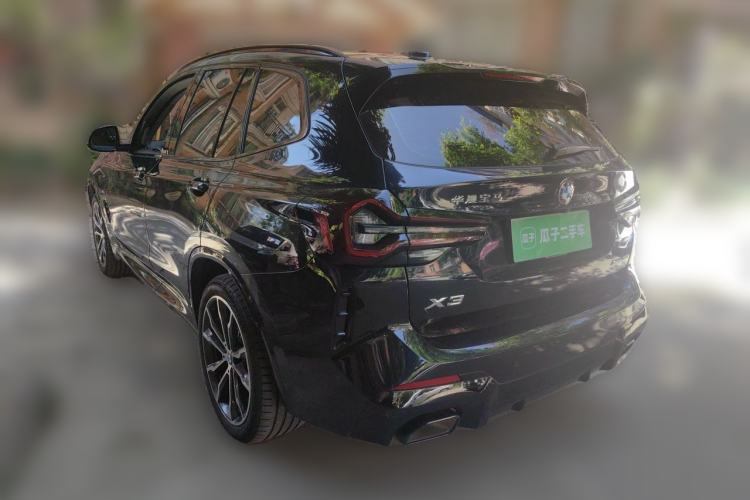 Used BMW X3 2022 Facelift xDrive30i Luxury Edition M Night Edition Package Rear Left 45 Deg