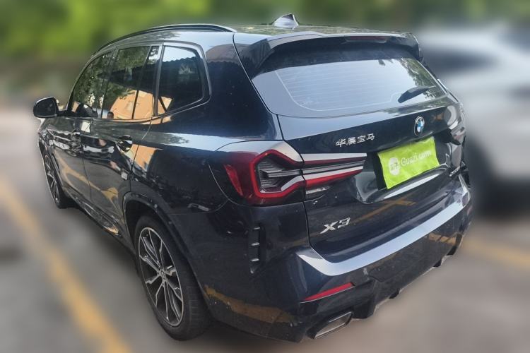 Used BMW X3 2022 Second Facelift xDrive30i Leading Edition M Night Sky Package Rear Left 45 Deg