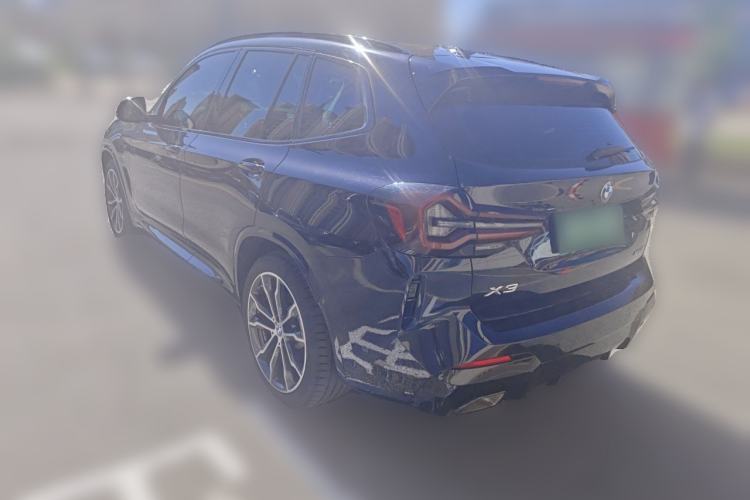 Used BMW X3 2022 Second Facelift xDrive30i Leading Edition M Night Sky Package Rear Left 45 Deg