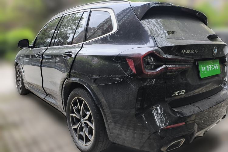 Used BMW X3 2022 xDrive25i M Sport Package Rear Left 45 Deg