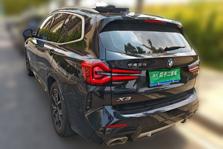 Used BMW X3 2022 xDrive25i M Sport Package Rear Left 45 Deg