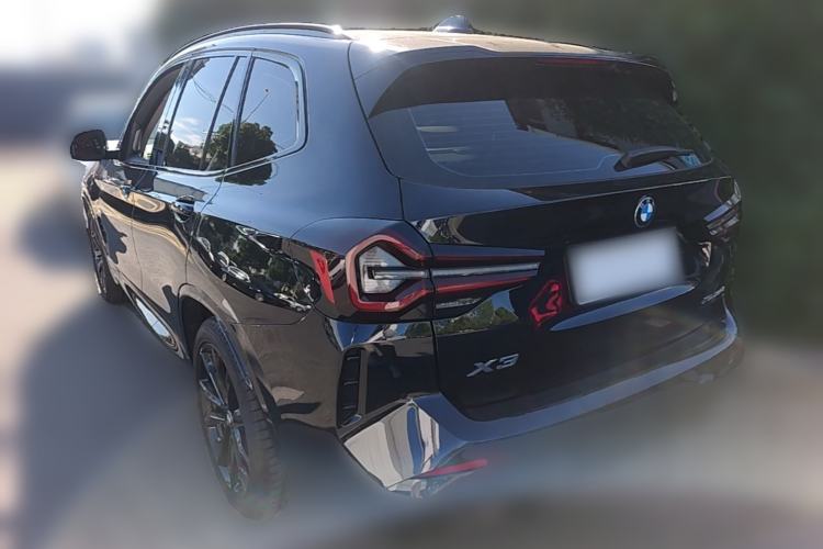 Used BMW X3 2022 xDrive30i Luxury Model M Night Sky Package Rear Left 45 Deg