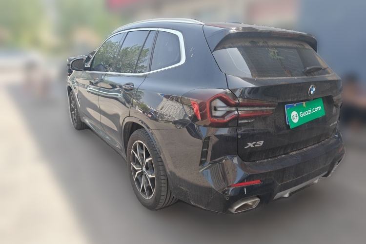 Used BMW X3 2022 Restyled xDrive25i M Sport Package Rear Left 45 Deg