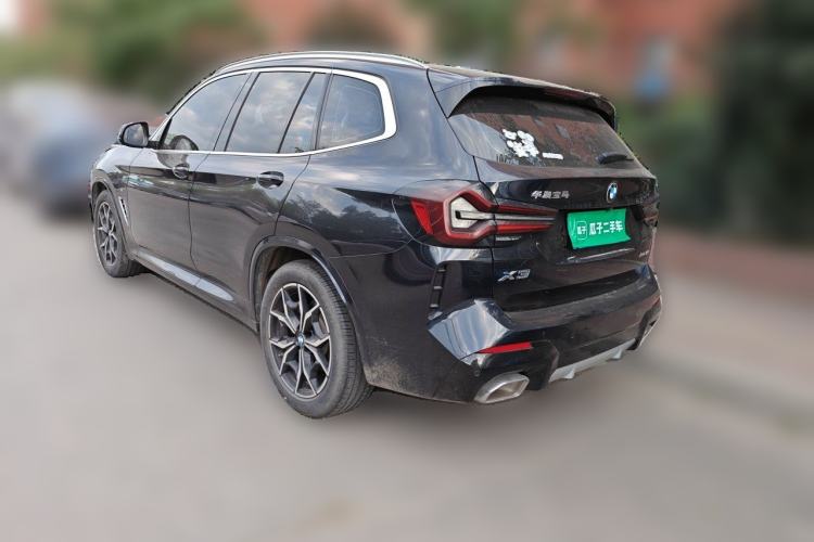 Used BMW X3 2022 Restyled xDrive25i M Sport Package Rear Left 45 Deg