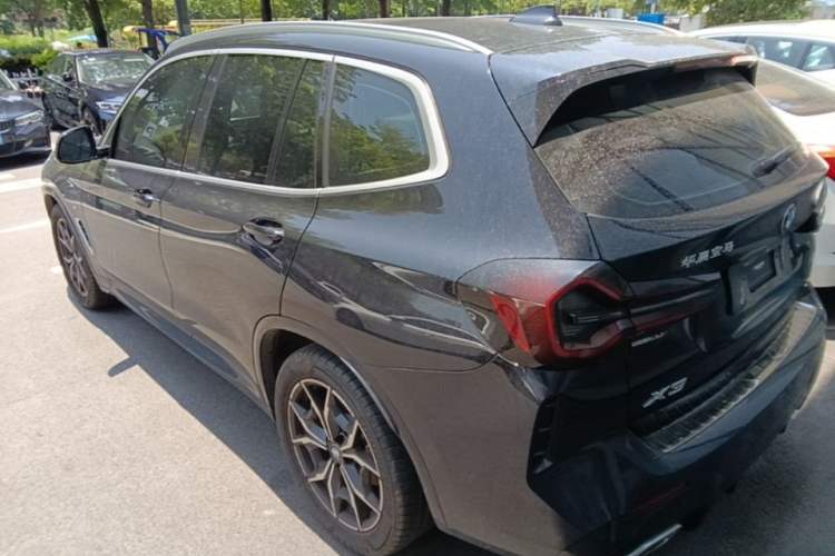 Used BMW X3 2022 xDrive25i M Sport Package Rear Left 45 Deg