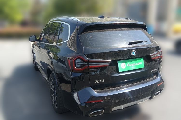 Used BMW X3 2022 Restyled xDrive25i M Sport Package Rear Left 45 Deg