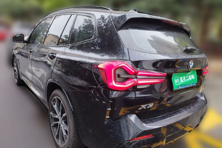 Used BMW X3 2022 Facelift xDrive30i Luxury Edition M Night Edition Package Rear Left 45 Deg