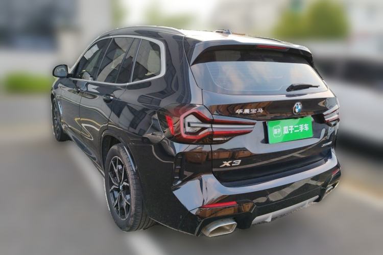 Used BMW X3 2022 xDrive25i M Sport Package Rear Left 45 Deg