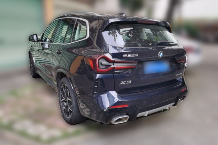 Used BMW X3 2022 xDrive25i M Sport Package Rear Left 45 Deg