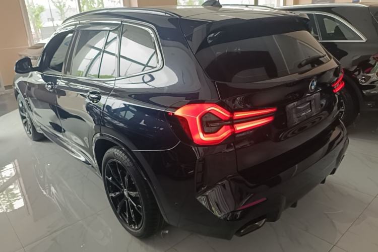 Used BMW X3 2022 Second Facelift xDrive30i Luxury Edition M Night Sky Package Rear Left 45 Deg