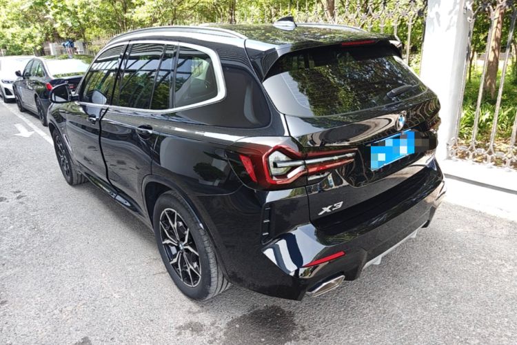 Used BMW X3 2022 Restyled xDrive25i M Sport Package Rear Left 45 Deg