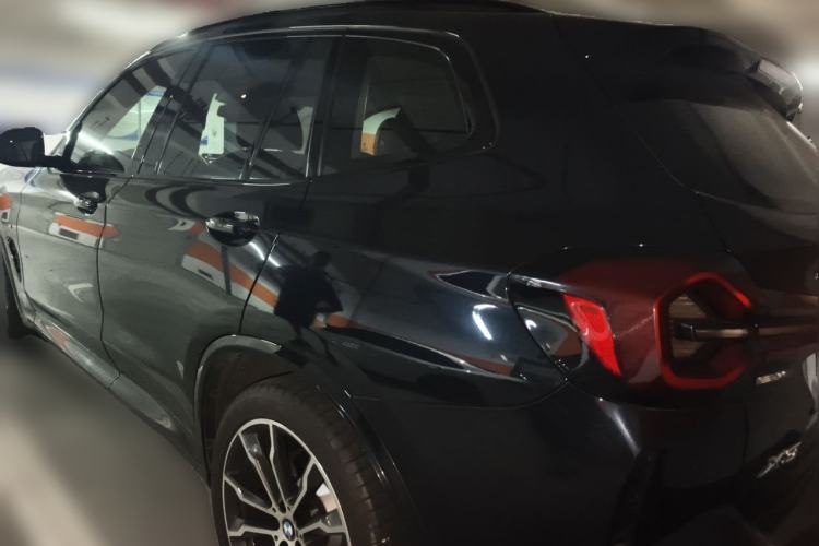 Used BMW X3 2022 xDrive30i Luxury Model M Night Sky Package Rear Left 45 Deg