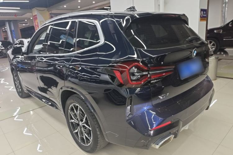Used BMW X3 2022 Restyled xDrive25i M Sport Package Rear Left 45 Deg