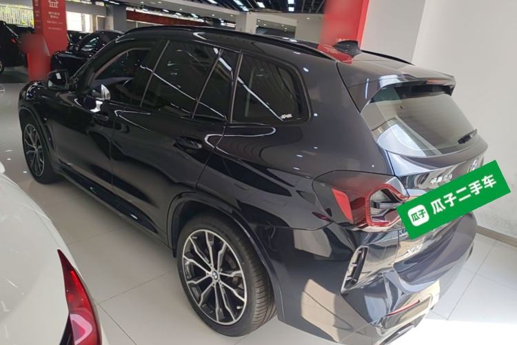 Used BMW X3 2022 xDrive30i Luxury Model M Night Sky Package Rear Left 45 Deg