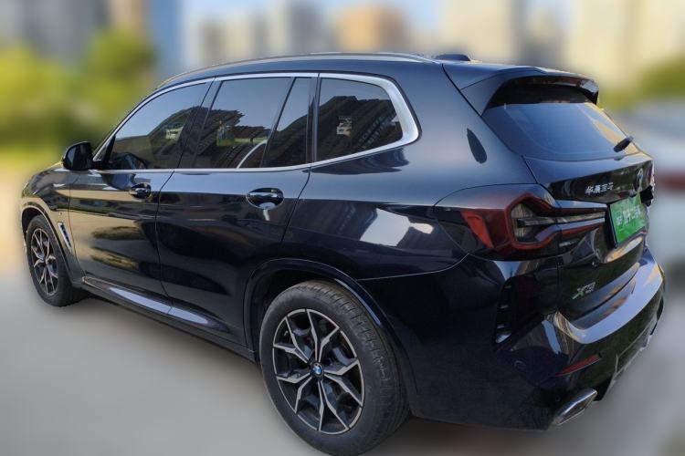 Used BMW X3 2022 Restyled xDrive25i M Sport Package Rear Left 45 Deg