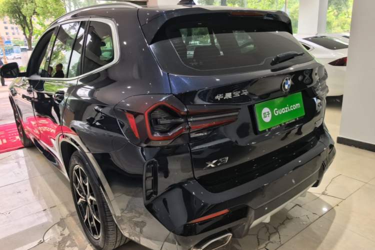 Used BMW X3 2022 xDrive25i M Sport Package Rear Left 45 Deg