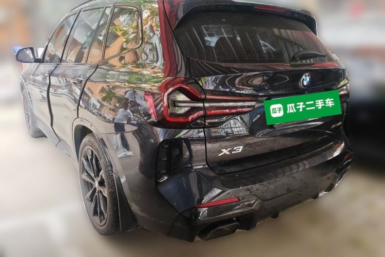 Used BMW X3 2022 xDrive30i Luxury Edition M Night Sky Package Rear Left 45 Deg