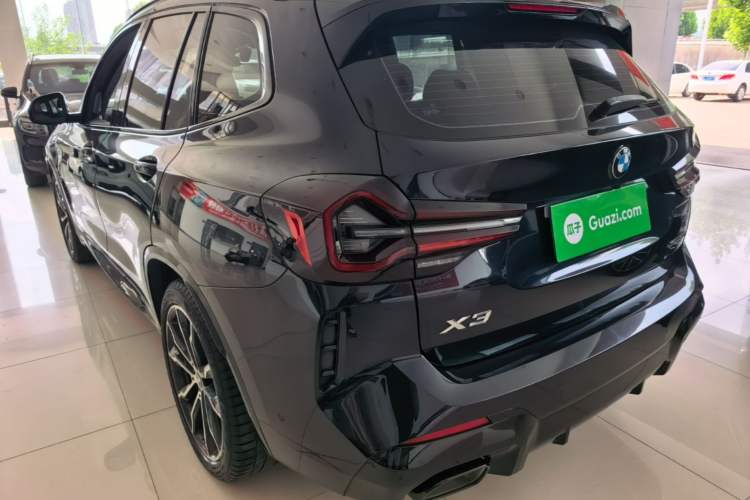Used BMW X3 2022 Second Facelift xDrive30i Leading Edition M Night Sky Package Rear Left 45 Deg