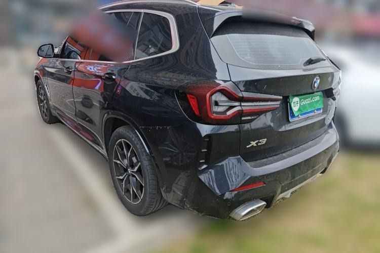 Used BMW X3 2022 Restyled xDrive25i M Sport Package Rear Left 45 Deg