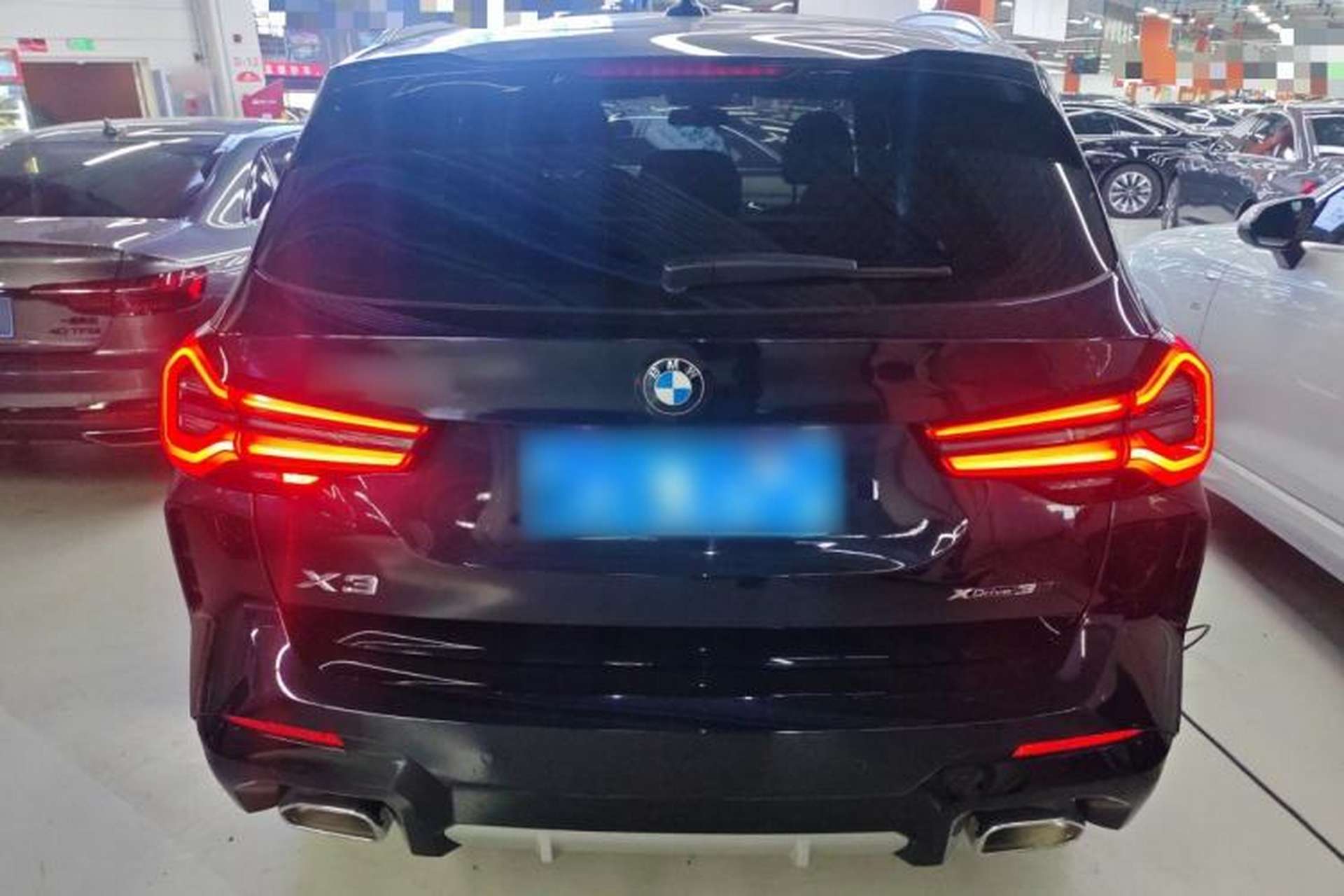 Used BMW X3 2022 Restyled xDrive25i M Sport Package Rear