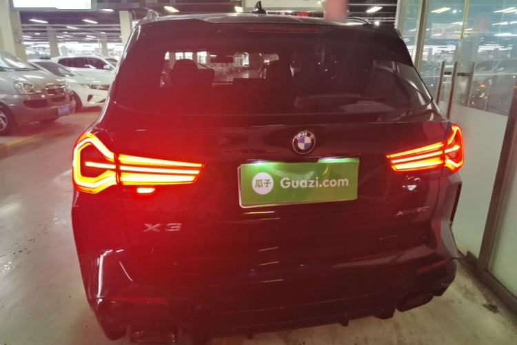 Used BMW X3 2022 xDrive30i Luxury Model M Night Sky Package Rear