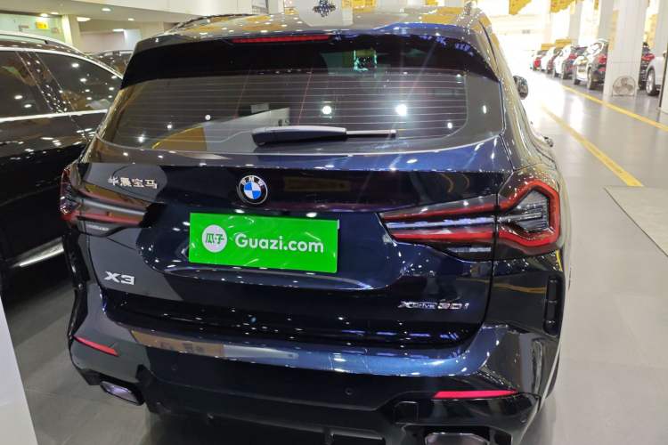 Used BMW X3 2022 Second Facelift xDrive30i Leading Edition M Night Sky Package Rear