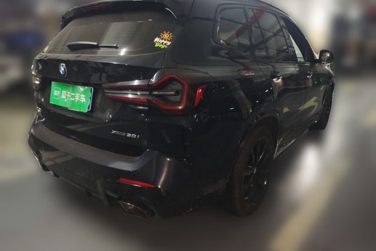 Used BMW X3 2022 Second Facelift xDrive30i Luxury Edition M Night Sky Package Rear Right 45 Deg