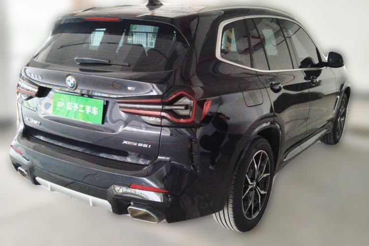 Used BMW X3 2022 xDrive25i M Sport Package Rear Right 45 Deg