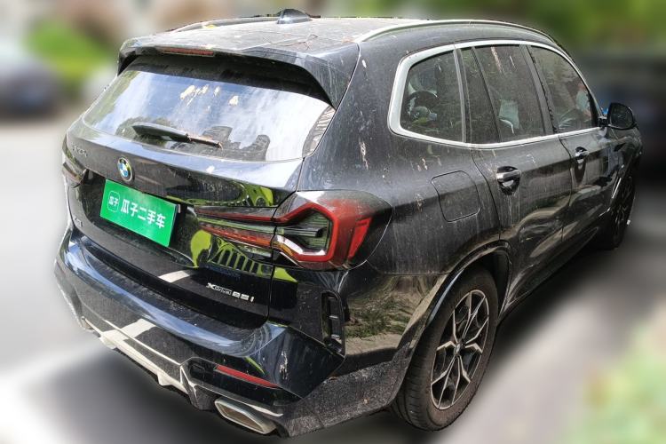 Used BMW X3 2022 xDrive25i M Sport Package Rear Right 45 Deg