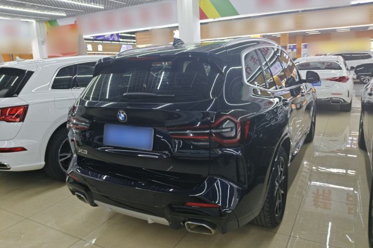 Used BMW X3 2022 Restyled xDrive25i M Sport Package Rear Right 45 Deg