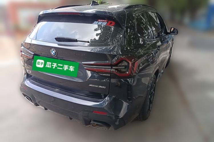 Used BMW X3 2022 Restyled xDrive30i Luxury Edition M Night Sky Package Rear Right 45 Deg