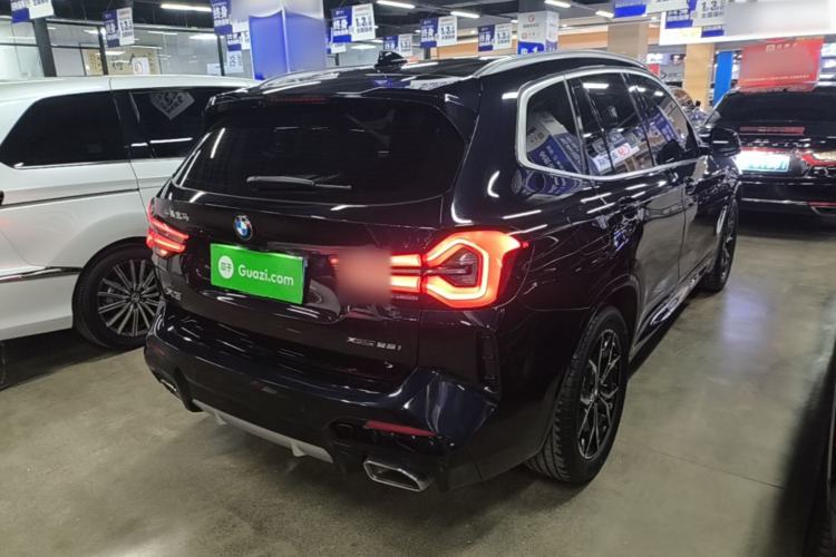 Used BMW X3 2022 Restyled xDrive25i M Sport Package Rear Right 45 Deg
