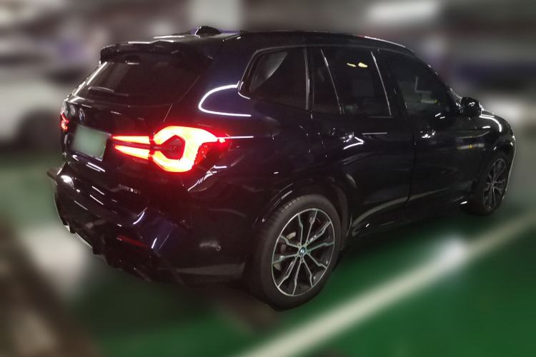 Used BMW X3 2022 xDrive30i Luxury Model M Night Sky Package Rear Right 45 Deg