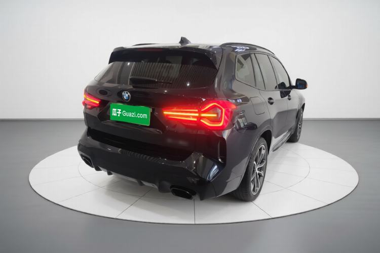 Used BMW X3 2022 Second Facelift xDrive30i Leading Edition M Night Sky Package Rear Right 45 Deg
