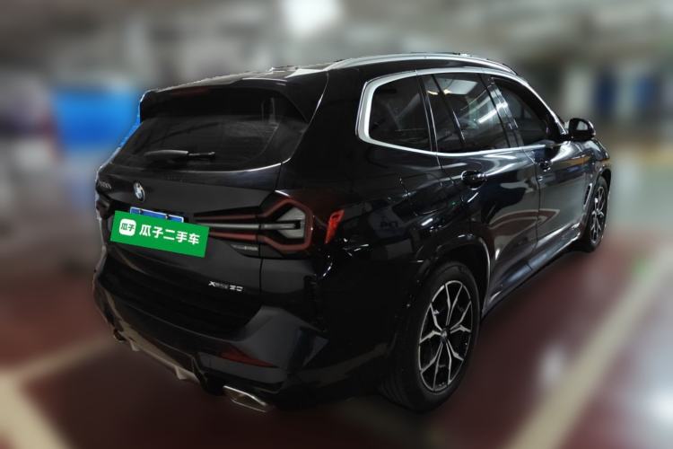 Used BMW X3 2022 xDrive25i M Sport Package Rear Right 45 Deg