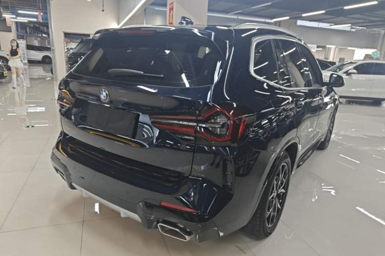 Used BMW X3 2022 Restyled xDrive25i M Sport Package Rear Right 45 Deg