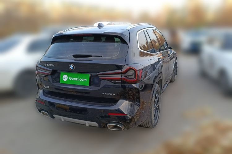 Used BMW X3 2022 xDrive25i M Sport Package Rear Right 45 Deg
