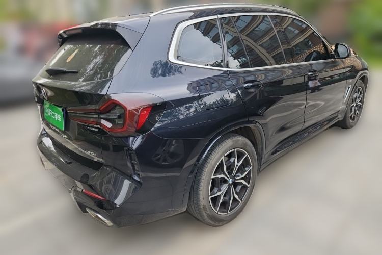 Used BMW X3 2022 Restyled xDrive25i M Sport Package Rear Right 45 Deg