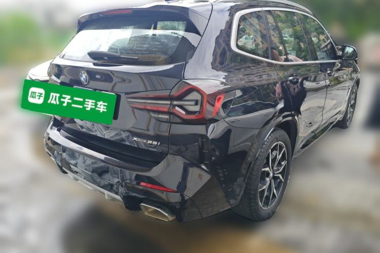 Used BMW X3 2022 xDrive25i M Sport Package Rear Right 45 Deg