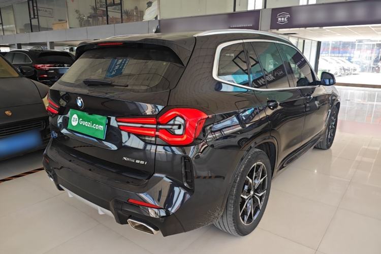 Used BMW X3 2022 xDrive25i M Sport Package Rear Right 45 Deg