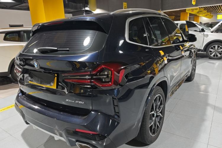 Used BMW X3 2022 Restyled xDrive25i M Sport Package Rear Right 45 Deg