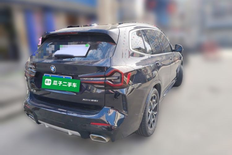 Used BMW X3 2022 Restyled xDrive25i M Sport Package Rear Right 45 Deg