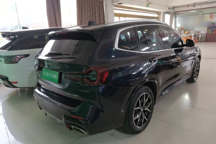 Used BMW X3 2022 Restyled xDrive25i M Sport Package Rear Right 45 Deg
