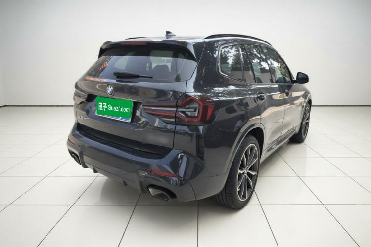 Used BMW X3 2022 Second Facelift xDrive30i Leading Edition M Night Sky Package Rear Right 45 Deg
