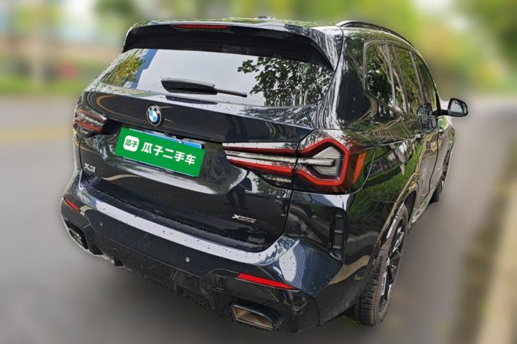 Used BMW X3 2022 xDrive30i Luxury Edition M Night Sky Package Rear Right 45 Deg